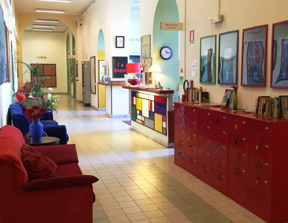 Litus Roma Hostel Λίντο ντι Όστια Εξωτερικό φωτογραφία Reception